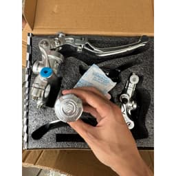 Tay phanh khúc gãy CNC TFT racing đầy đủ tem bảo hành 8