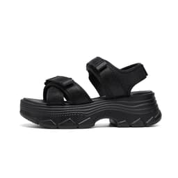Sandal Biti's Nữ Màu Kem Đế Cao 5cm BPW005700KEM/ DEN 7