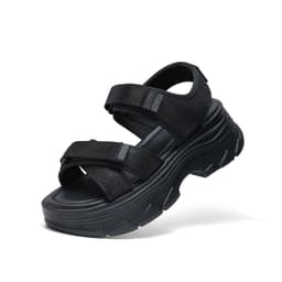 Sandal Biti's Nữ Màu Kem Đế Cao 5cm BPW005700KEM/ DEN 6