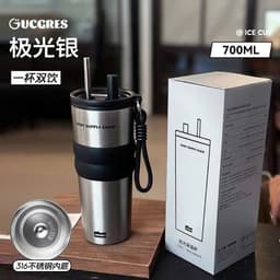 Cốc giữ nhiệt văn phòng, Bình giữ nhiệt Lucky Supply Chain 700ml (aty) 3