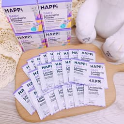[DATE 3/2029] Bột tăng đề kháng Happi Baby Lactoferrin 100mg Hỗ Trợ Tăng Cường Miễn Dịch 3