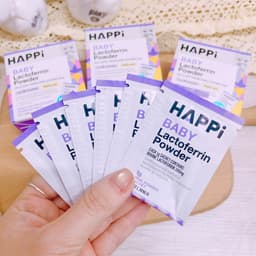 [DATE 3/2029] Bột tăng đề kháng Happi Baby Lactoferrin 100mg Hỗ Trợ Tăng Cường Miễn Dịch 4