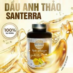 SANTERRA Hoa Anh Thảo – đẹp da, cân bằng nội tiết, giảm khô hạn, bí quyết cho phái đẹp! lọ 200 viên 1