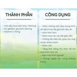 SANTERRA Hoa Anh Thảo – đẹp da, cân bằng nội tiết, giảm khô hạn, bí quyết cho phái đẹp! lọ 200 viên 5