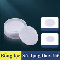 Đầu vòi lọc nước 6 lớp Đầu lọc nước gắn trực tiếp tại vòi xoay 360 linh hoạt lọc sạch clo cặn bẩn tạp chất 4