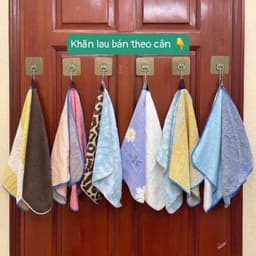 Khăn lau đa năng hàng xuất dư , bán theo cân cotton 100% 30x30cm, ,35x 68 cm... 6