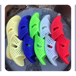 Dép Tổ Ong Đế Dày 3cm Nam Nữ Unisex, Dép Nhựa PVC Dẻo Bền Chống Trượt Đi Trong Nhà Đi Làm Đi Chơi 3