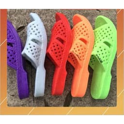 Dép Tổ Ong Đế Dày 3cm Nam Nữ Unisex, Dép Nhựa PVC Dẻo Bền Chống Trượt Đi Trong Nhà Đi Làm Đi Chơi 4
