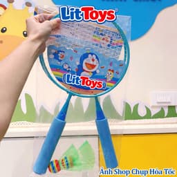 Bộ Đồ Chơi Cầu Lông ToysLit Cho Bé Nhỏ Gọn Siêu Nhẹ, Vợt Bền Đẹp Dễ Chơi Trong Nhà Ngoài Trời 7