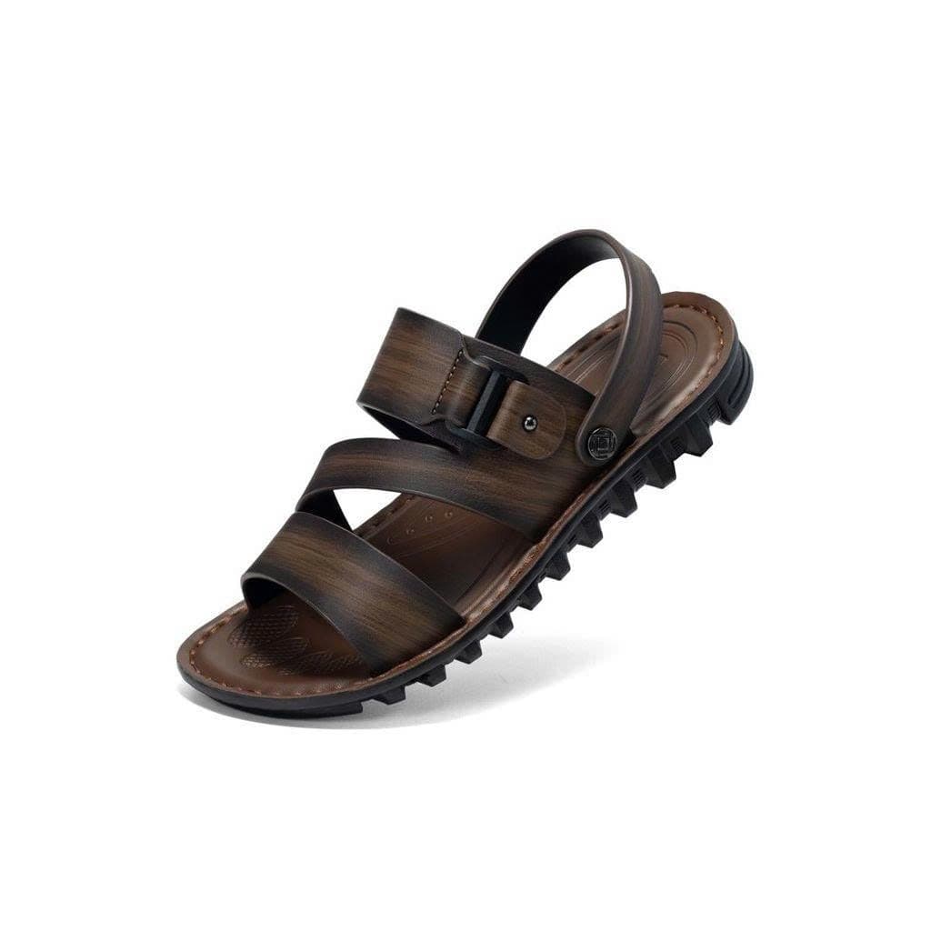Sandal Biti's VERANO Collection Nam Màu Nâu Vân Gỗ Sang Trọng BPM0038