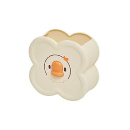 Hộp Cắm Bút Dán Tường Hình Cỏ 4 Lá – Ống Đựng Bút Để Bàn Decor Dễ Thương, Giá Đựng Bút Mini 4
