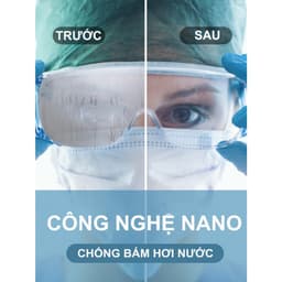 Hộp 100 Khăn lau kính Nano, khăn giấy chống bám hơi nước, chống mờ sương, mồ hôi, chống nhờn 4