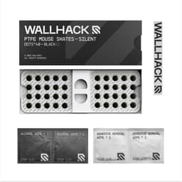 (Gear việt) Feet chuột Speed WALLHACK PTFE DOT Silent cao cấp 4