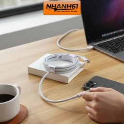[LOẠI TỐT] Dây Sạc Type C To Type C 20W, Dài 2m, Bọc Dù Siêu Bền, Hỗ Trợ Sạc Nhanh Các Dòng Máy 3