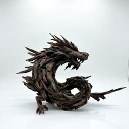 Limited I Layout Thủy Sinh Rồng Châu Á Thương Hiệu RFaquarium I Nghệ Thuật Điêu Khắc Gỗ Lũa 3