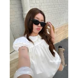 (KÈM QUẦN BẢO HỘ) Set váy babydoll TRANGCLOTHINGG tay chuông dáng xoè bèo cổ Hoian Dress 2