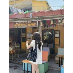 (KÈM QUẦN BẢO HỘ) Set váy babydoll TRANGCLOTHINGG tay chuông dáng xoè bèo cổ Hoian Dress 4
