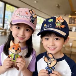 Mũ lưỡi trai hoạt hình cho bé từ 2-8 tuổi nhiều màu AC 1