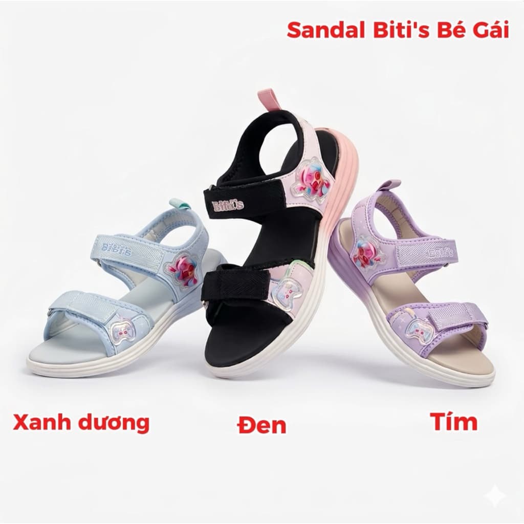 Sandal Biti's SUPERSTAR Collection Bé Gái Điệu Đà BEG0072