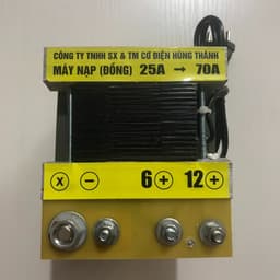 Máy NẠP điện bình ắc quy nạp 4A-200A lõi dây đồng 100% (Nạp dân dụng, công nghiệp, ôtô) 4