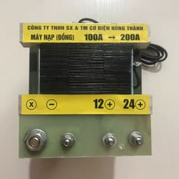 Máy NẠP điện bình ắc quy nạp 4A-200A lõi dây đồng 100% (Nạp dân dụng, công nghiệp, ôtô) 5