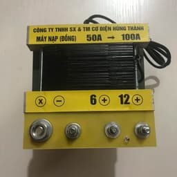Máy NẠP điện bình ắc quy nạp 4A-200A lõi dây đồng 100% (Nạp dân dụng, công nghiệp, ôtô) 3