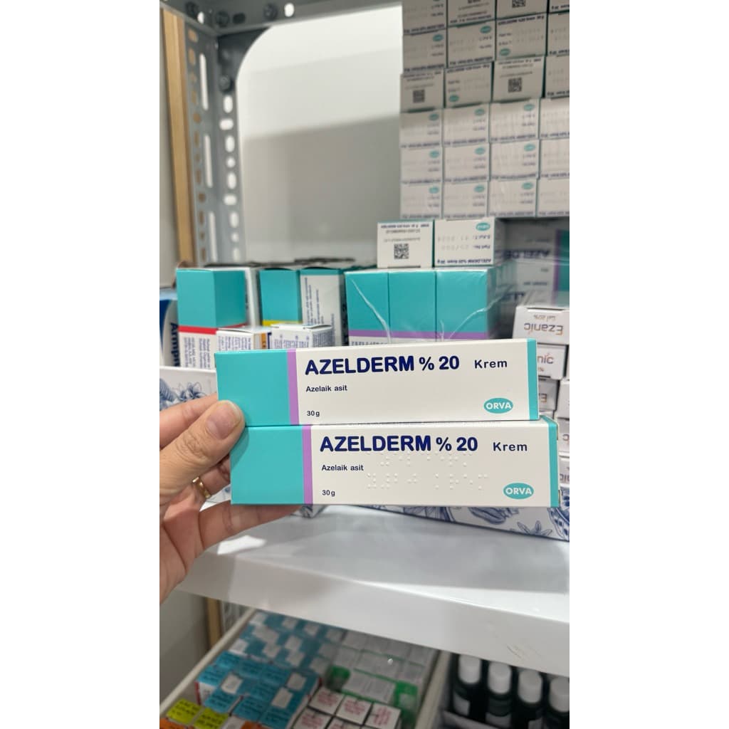 Kem chấm mụn AZEDERM 20% Azelaic Acid 30gram - Giảm mụn, mờ thâm, trắng da