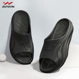 [D001] Dép Bánh Mì Nam Nữ AVIWIN AVISLIDE D001, Dép Đúc EVA Nguyên Khối Chống Trơn Trượt Thời Trang 1