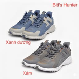 Giày thể thao nam Biti's Hunter X HSM004400 - Chất liệu IP nhẹ, chiều cao đế 5cm - Shoes, Cao Su Sneaker 1