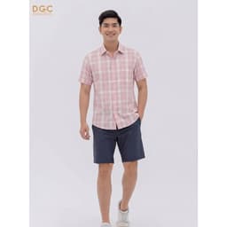 Áo Sơ Mi Ngắn Tay DGC Dáng Ôm Perfect Fit, Phong Cách Trẻ Trung, Chất Vải Mềm Nhẹ - SASNBD50M-S 2