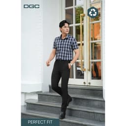 Áo Sơ Mi Ngắn Tay DGC Dáng Ôm Perfect Fit, Phong Cách Trẻ Trung, Chất Vải Mềm Nhẹ - SASNBD51M-S 4