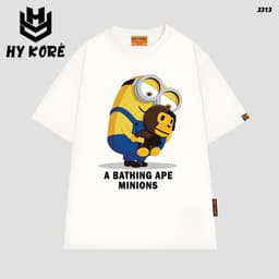 Áo Thun HY KORÉ Kẻ Trộm Mặt Trăng 3313 Form Rộng Localbrand Oversize Unisex Vải Cotton 75% Nam Nữ Mặc Đẹp 1