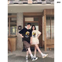 Áo Thun HY KORÉ Kẻ Trộm Mặt Trăng 3313 Form Rộng Localbrand Oversize Unisex Vải Cotton 75% Nam Nữ Mặc Đẹp 4