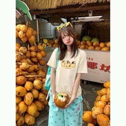 Áo Thun HY KORÉ Cat Sandwich 2063 Form Rộng Localbrand Oversize Unisex Vải Cotton 75% Nam Nữ Mặc Đẹp 6