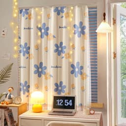 Rèm Cửa Sổ Phòng Ngủ Dán Tường không cần khoan tường, màn cửa sổ chống nắng 80% treo phòng ngủ 7