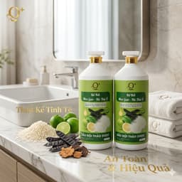 Dầu Gội Xả Thảo Dược Bồ Kết Hà Thủ Ô – Mượt tóc, Giảm rụng, Kích Thích Mọc Tóc 2000ML 4