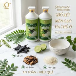 Dầu Gội Xả Thảo Dược Bồ Kết Hà Thủ Ô – Mượt tóc, Giảm rụng, Kích Thích Mọc Tóc 2000ML 3