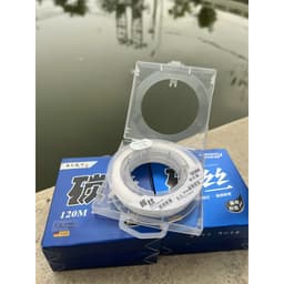 Cước Câu Cá Làm Trục Hoặc Thẻo NYLON Cá Voi Xanh độ dài 120m siêu cường lực tốt 2