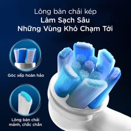 [KOL] Bàn Chải Điện Oral B iO3 Làm Sạch Sâu Từng Kẽ Răng,Công Nghệ Chuyển Động 360 Độ, Nhập Khẩu Đức 5