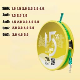 Trục Câu Đài - Chính hãng CHUANZE  Nâng Cấp Dây PE không nút thắt - Tăng Sức Mạnh 15% 2