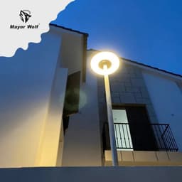 Đèn UFO Năng Lượng Mặt Trời Mayor Wolf 400W Chính Hãng Bảo Hành 2 Năm 9