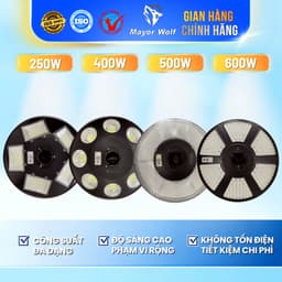 Đèn UFO Năng Lượng Mặt Trời Mayor Wolf 250W Chính Hãng Bảo Hành 2 Năm 4