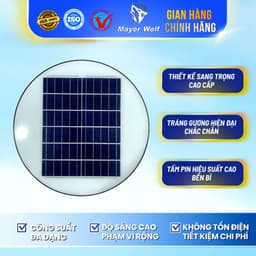 Đèn UFO Năng Lượng Mặt Trời Mayor Wolf 250W Chính Hãng Bảo Hành 2 Năm 5