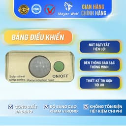 Đèn UFO Năng Lượng Mặt Trời Mayor Wolf 250W Chính Hãng Bảo Hành 2 Năm 8