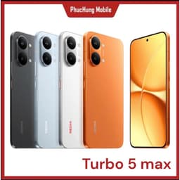 Điện thoại Redmi Turbo 5 max, Chip Dimensity 9500s, Pin 9.000 mAh, Sạc nhanh 100W 1