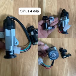 Bộ ổ khoá điện xe máy honda/yamaha đủ các mã xe 8