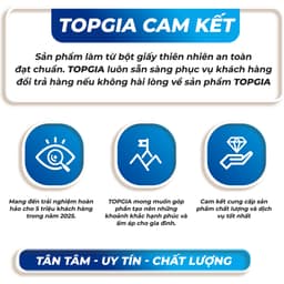 Khăn Giấy Rút Treo Tường Top Gia Mộc An Thùng 10/5 bịch, Bịch 1000 Tờ 4 Lớp, mềm mịn, an toàn 9