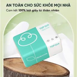 Thùng 30 gói giấy ăn rút Topgia 3 màu cao cấp 4 lớp dày dặn, mềm mịn, thùng 16/36/40/46/10 gói 6