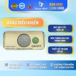 Đèn UFO Năng Lượng Mặt Trời Mayor Wolf 400W Chính Hãng Bảo Hành 2 Năm 6
