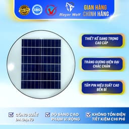 Đèn UFO Năng Lượng Mặt Trời Mayor Wolf 400W Chính Hãng Bảo Hành 2 Năm 5